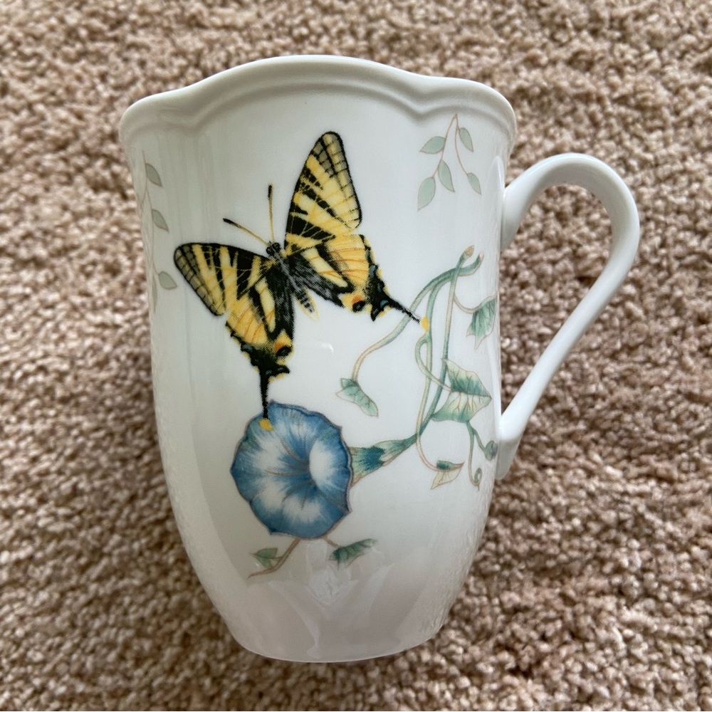 Lenox Swallowtail Butterfly Meadow Garden Butterfly Mug